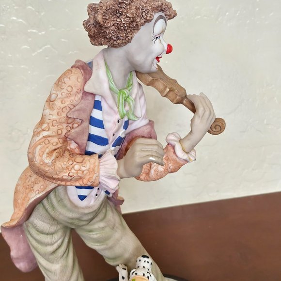 Clown and Puppy Clown Figurine- Da Vinci Collection - Picture 5 of 12